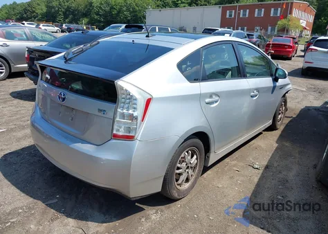 2010 Toyota Prius Iv z USA, uszkodzony, nr VIN JTDKN3DU5A0051861